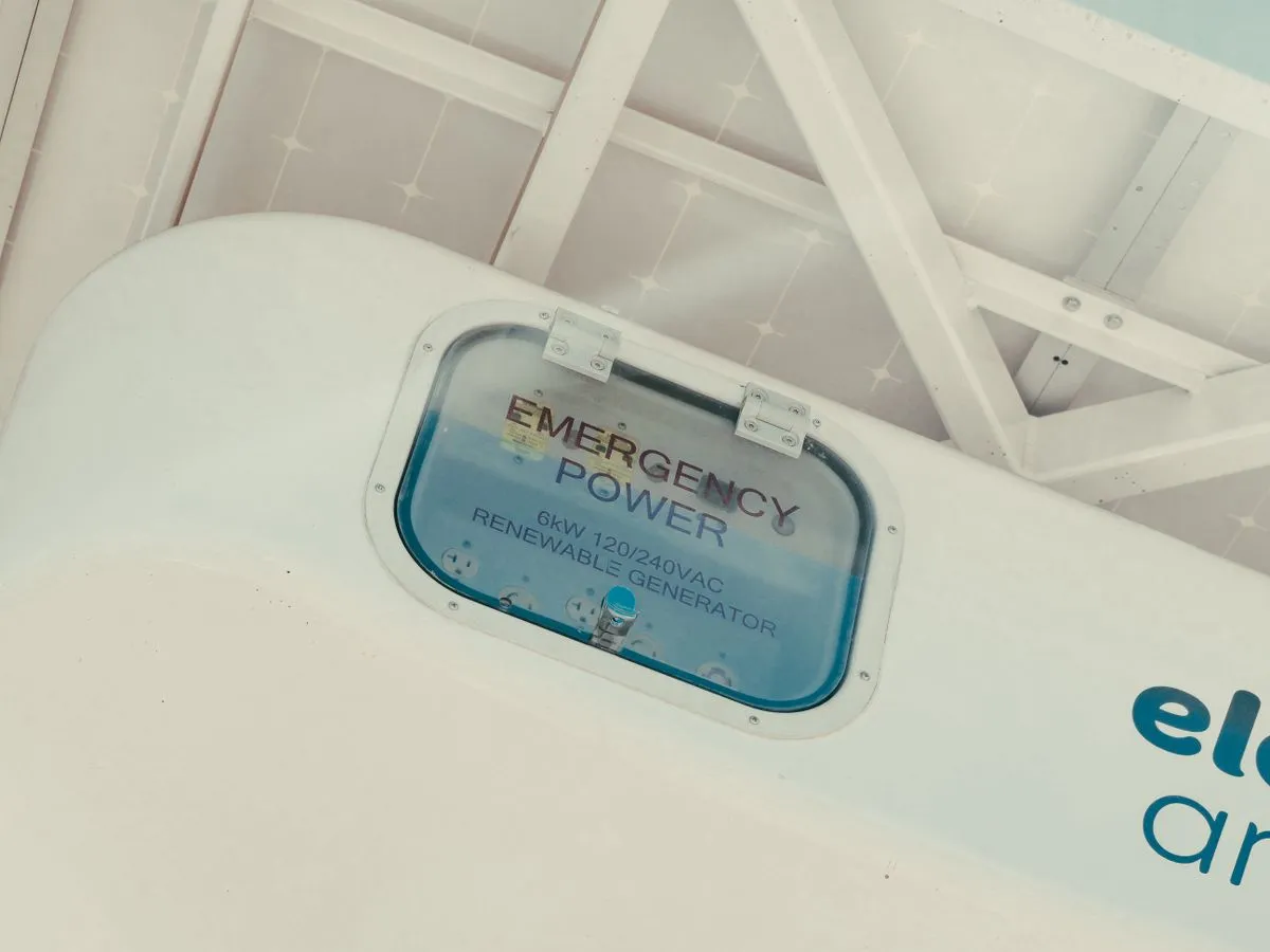 Station d'énergie portable alimentée par l'énergie solaire