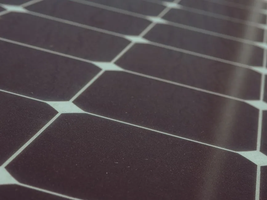 Utilisation innovante de panneaux solaires