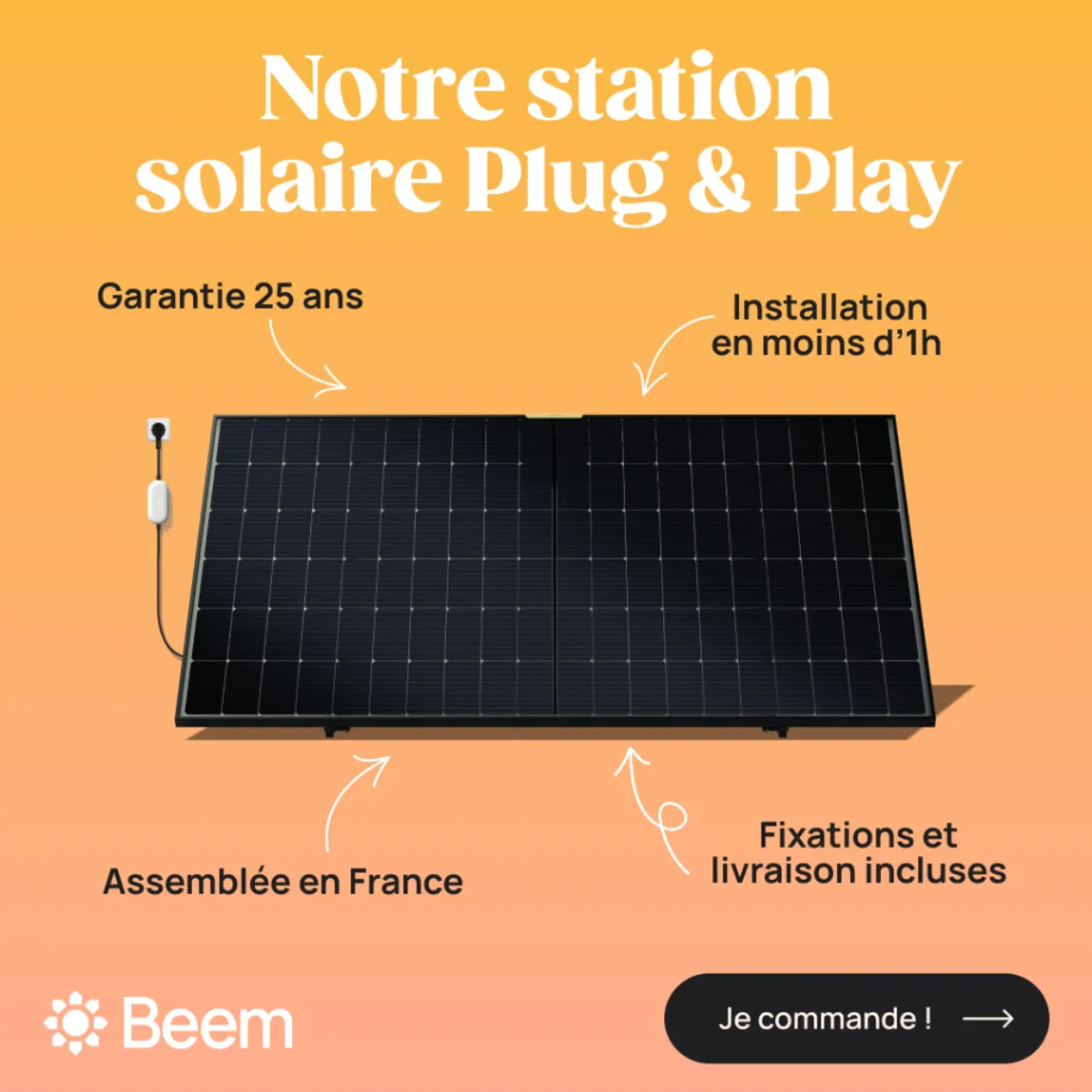 Station solaire Beem Energy